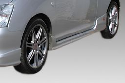 Side skirts Honda Civic VII 2000-2005 3-door hatchback ABS - painted (HON1CIMS) (1)