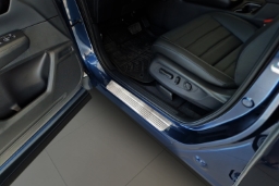 Door sill plates suitable for Honda CR-V VI 2023-> stainless steel brushed 4 pieces (HON3CVEG) (1)