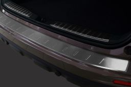 Honda CR-V III 2006-2012 rear bumper protector stainless steel (HON4CVBP) (3)