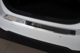 Rear bumper protector Honda Civic XI 2021-> 5-door hatchback stainless steel high gloss (HON55CIBA) (1)