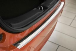 Honda Jazz III 2015-> 5-door hatchback rear bumper protector stainless steel (HON5JABP) (1)