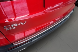 Rear bumper protector suitable for Honda CR-V VI 2023-> stainless steel brushed (HON6CVBP) (1)
