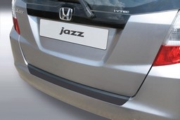 Honda Jazz II 2011-2015 rear bumper protector ABS (HON7JABP)