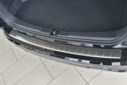 Couleur:Argent teileplus24 AL140 Protection de seuil de Coffre Aluminium pour Honda HR-V 2 2015-2018 