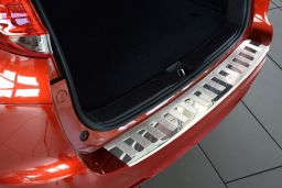 Honda Civic IX Tourer 2014-2017 wagon rear bumper protector stainless steel (HON9CIBP) (1)