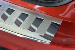 Honda Civic IX Tourer 2014-2017 wagon rear bumper protector stainless steel (HON9CIBP) (3)