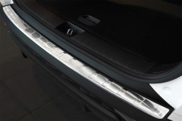 Hyundai Tucson (TL) 2015-> rear bumper protector stainless steel (HYU3TUBP) (1)