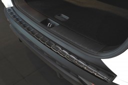Hyundai Tucson (TL) 2018-present rear bumper protector stainless steel black (HYU10TUBP)