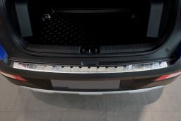 Rear bumper protector Hyundai Bayon (BC3 CUV) 2021-> stainless steel (HYU1BABP) (1)