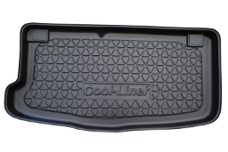 Boot mat suitable for Hyundai i10 (PA) 2008-2013 5-door hatchback Cool Liner anti slip PE/TPE rubber (HYU1I1TM-C) (1)