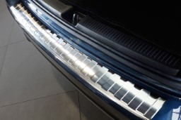 Rear bumper protector Hyundai Ioniq 6 (CE) 2022-> 4-door saloon stainless steel (HYU1I6BP) (1)