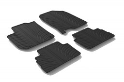 Hyundai Kona (OS) 2017-present car mats set anti-slip Rubbasol rubber (HYU1KOFR)