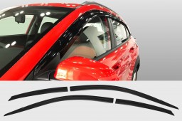 Hyundai Kona (OS) 2017-present side window deflectors set 4 pcs (HYU1KOSV)
