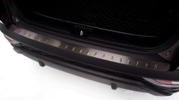 Rear bumper protector Hyundai Tucson (NX4) 2020-> stainless steel (HYU24TUBA) (1)