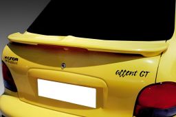 Boot spoiler suitable for Hyundai Accent I (X3) 1994-2000 5-door hatchback- painted (HYU2ACSU) (1)