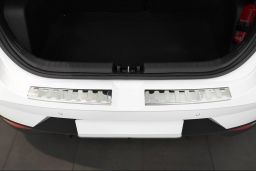 Rear bumper protector Hyundai i20 (BC3) 2020-> 5-door hatchback stainless steel (HYU2I2BP) (1)