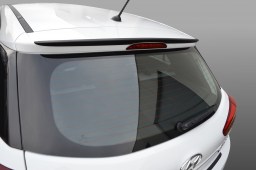 Hyundai i20 (GB) 2014- roof spoiler lip matt black (HYU2I2SU)