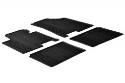 Hyundai i40 CW 2011-present wagon car mats set anti-slip Rubbasol rubber (HYU2I4FR)