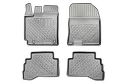 Car mats suitable for Hyundai Kona (OS) 2017-2022   Cool Liner PE/TPE rubber (HYU2KOFM-C) (1)