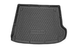 Boot mat suitable for Hyundai Santa Fe (CM) 2006-2012 Cool Liner anti slip PE/TPE rubber (HYU2SFTM-C) (1)
