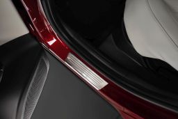 Door sill plates Hyundai Tucson (NX4) 2020-> stainless steel 2 pieces (HYU2TUEG) (1)