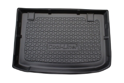Boot mat suitable for Hyundai ix20 2010-2019 5-door hatchback Cool Liner anti slip PE/TPE rubber (HYU2X2TM-C) (1)