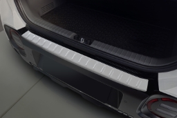Rear bumper protector suitable for Hyundai Inster (AX1 EV) 2024-> 5-door hatchback stainless steel light grey (HYU3INBP) (1)