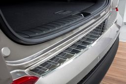Hyundai Tucson (TL) 2015-> rear bumper protector stainless steel (HYU3TUBP) (1)