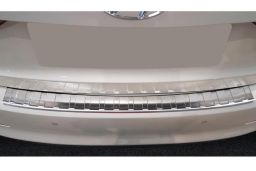 Rear bumper protector Hyundai Elantra VI (AD) 2015-present 4-door saloon stainless steel high gloss (HYU4ELBP) (1)