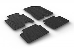 Hyundai i30 (GD) 2015-2016 3 & 5-door hatchback car mats set anti-slip Rubbasol rubber (HYU4I3FR)