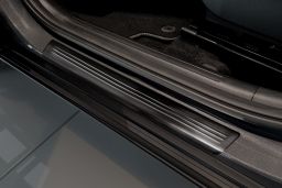 Door sill plates Hyundai Kona (SX2) 2023-> stainless steel anthracite 4 pieces (HYU5KOEG) (1)