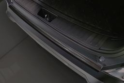 Rear bumper protector Hyundai Kona (SX2) 2023-> stainless steel anthracite (HYU6KOBP) (1)