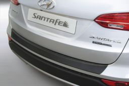 Hyundai Santa Fe (DM) 2012-2015 rear bumper protector ABS (HYU6SFBP)
