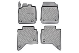 Car mats suitable for Isuzu D-Max III (RG01) 2021-> pickup Cool Liner PE/TPE rubber (ISU1DMFM-C) (1)
