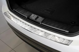Jaguar F-Pace 2016-> rear bumper protector stainless steel (JAG1FPBP) (1)