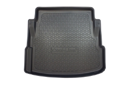 Boot mat suitable for Jaguar XE (X760) 2015-2019 4-door saloon Cool Liner anti slip PE/TPE rubber (JAG1XETM-C) (1)