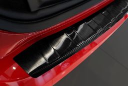 Jaguar E-Pace 2017-present rear bumper protector stainless steel black (JAG2EPBP) (4)