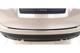 Jaguar F-Pace 2016-> rear bumper protector stainless steel black (JAG2FPBP) (3)