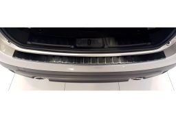 Jaguar F-Pace 2016-> rear bumper protector stainless steel black (JAG2FPBP) (4)