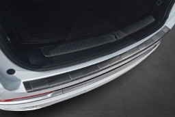 Rear bumper protector suitable for Jeep Grand Cherokee V (WL) 2021-> stainless steel brushed anthracite (JEE2GRBP) (1)