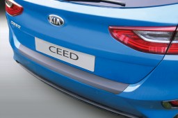 Rear bumper protector Kia Ceed (CD) 2018-> 5-door hatchback ABS - brushed alloy (KIA10CDBP) (1)