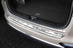 Rear bumper protector Kia Sportage IV (QL) 2018-present stainless steel (KIA12SPBP) (1)