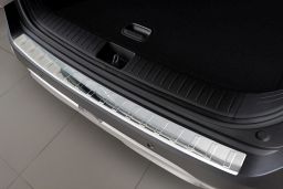 Rear bumper protector Kia Sportage V (NQ5) 2021-> stainless steel (KIA13SPBP) (1)