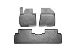 Car mats suitable for Kia Carens IV (RP) 2013-2018   Cool Liner PE/TPE rubber (KIA1CAFM-C) (1)