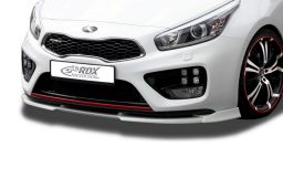 Front spoiler Vario-X Kia Cee'd (JD) 2012-2018 3 & 5-door hatchback PU - painted (KIA1CEVX) (1)