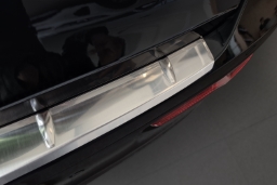Rear bumper protector suitable for Kia Niro II (SG2) 2022-> stainless steel brushed (KIA2NIBP) (1)
