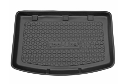Boot mat suitable for Kia Rio (UB) 2011-2017 5-door hatchback Cool Liner anti slip PE/TPE rubber (KIA2RITM-C) (1)