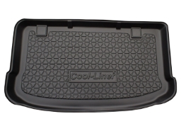 Boot mat suitable for Kia Venga 2009-2019 5-door hatchback Cool Liner anti slip PE/TPE rubber (KIA2VETM-C) (1)