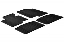 Kia Optima Sportswagon (JF) 2016-present wagon car mats set anti-slip Rubbasol rubber (KIA3OPFR)