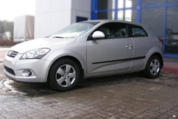 Door protectors suitable for Kia Pro_Cee'd (ED) 2008-2011 3-door hatchback set (KIA3PCPU) (1)